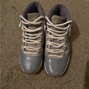 Cool Gray Jordan 11 size 7.5